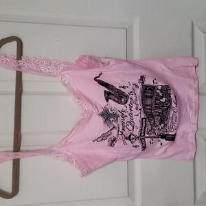 Pink tanktop